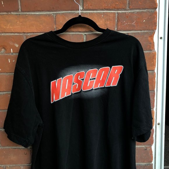 Nascar Tops - graphic Tshirt  NASCAR Double sided   🚩SALE